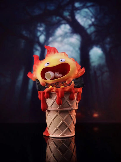 LongMiao Studio - Howl’s Moving Castle Ice Cream Calcifer | 哈尔的移动城堡 冰淇凌卡尔西法