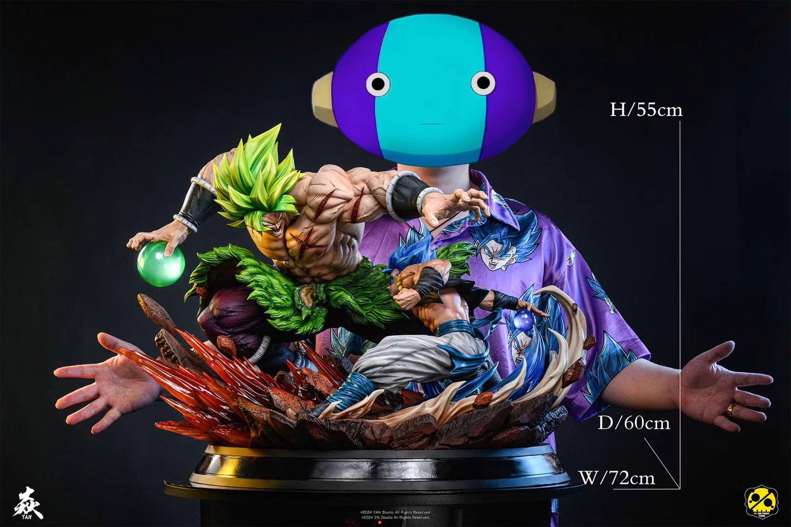 Two Percent Studio x Yan Studio - Broly vs Gogeta | 布罗利vs 悟吉