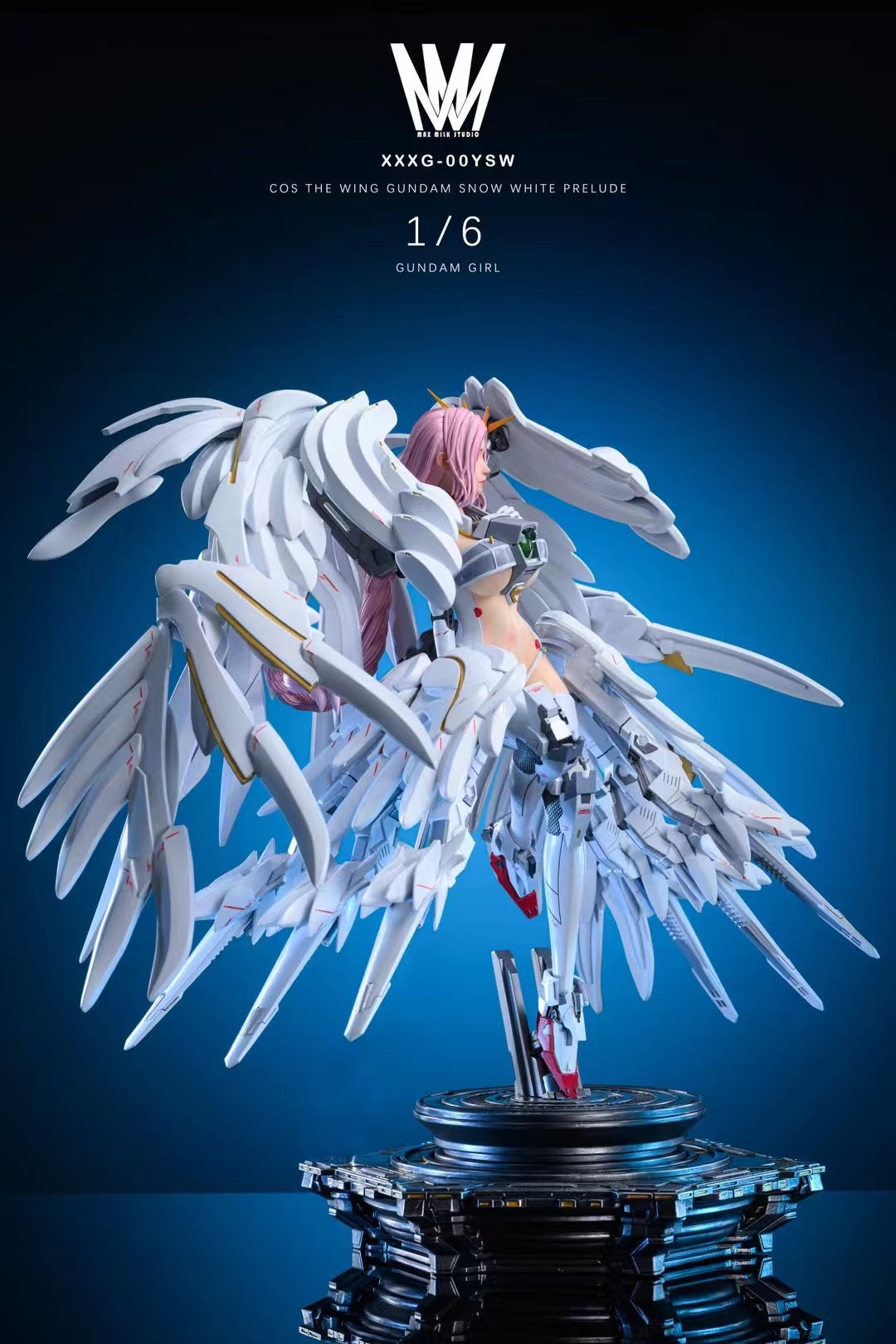 MMS Studio - The Wing Gundam Girl | 飞翼 高达 机娘