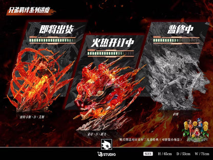 LB Studio - Red Roc Luffy | 业火拳枪 路飞