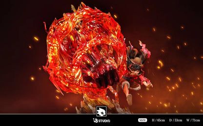 LB Studio - Red Roc Luffy | 业火拳枪 路飞