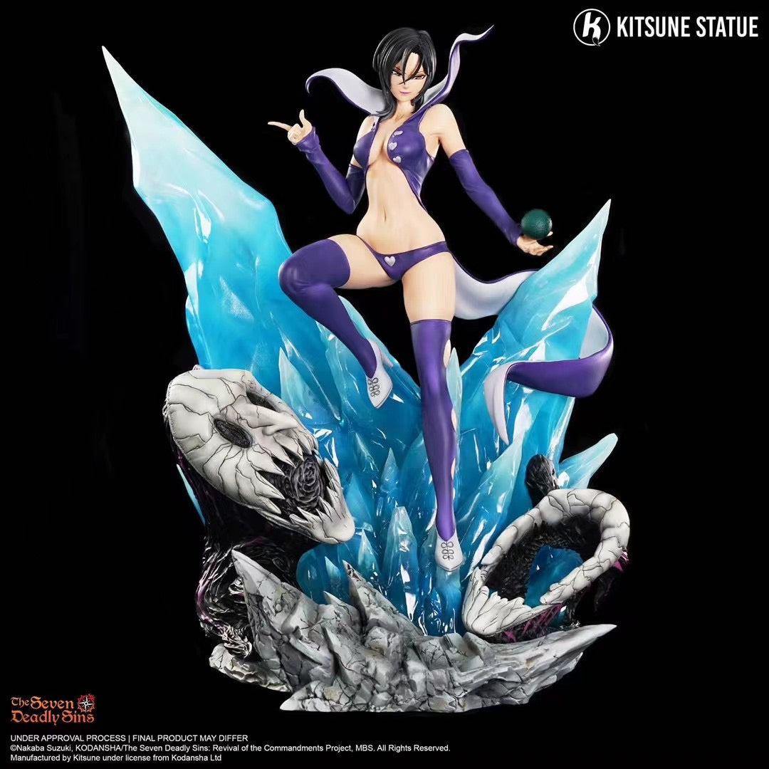 Kitsune Statue - Licensed Merlin | 版权 玛琳