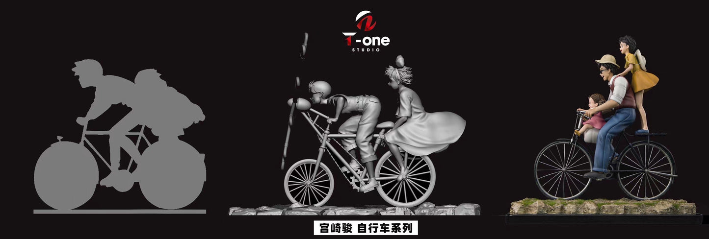 T One Studio - Happy Family (Bicycle Series 001) | 快乐一家人 (自行车系列001)