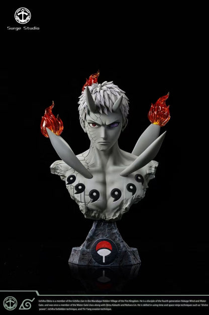 Surge Studio - Six Path Madara & Six Path Obito Bust | 六道斑 六道带土胸像