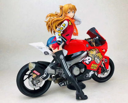 Dragon Essential Stone - Motorcycle Asuka & Rei Ayanami | 摩托 明日香 & 绫波丽