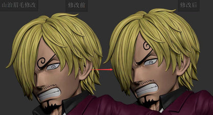 5G Studio x LX Studio - Sanji Diable Jambe | 山治 恶魔风脚