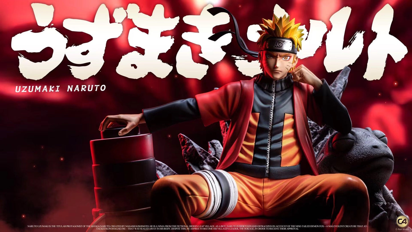 C4 Studio - Sitting Pose Naruto | 坐姿鸣人