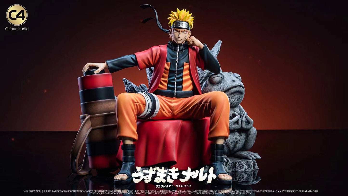 C4 Studio - Sitting Pose Naruto | 坐姿鸣人