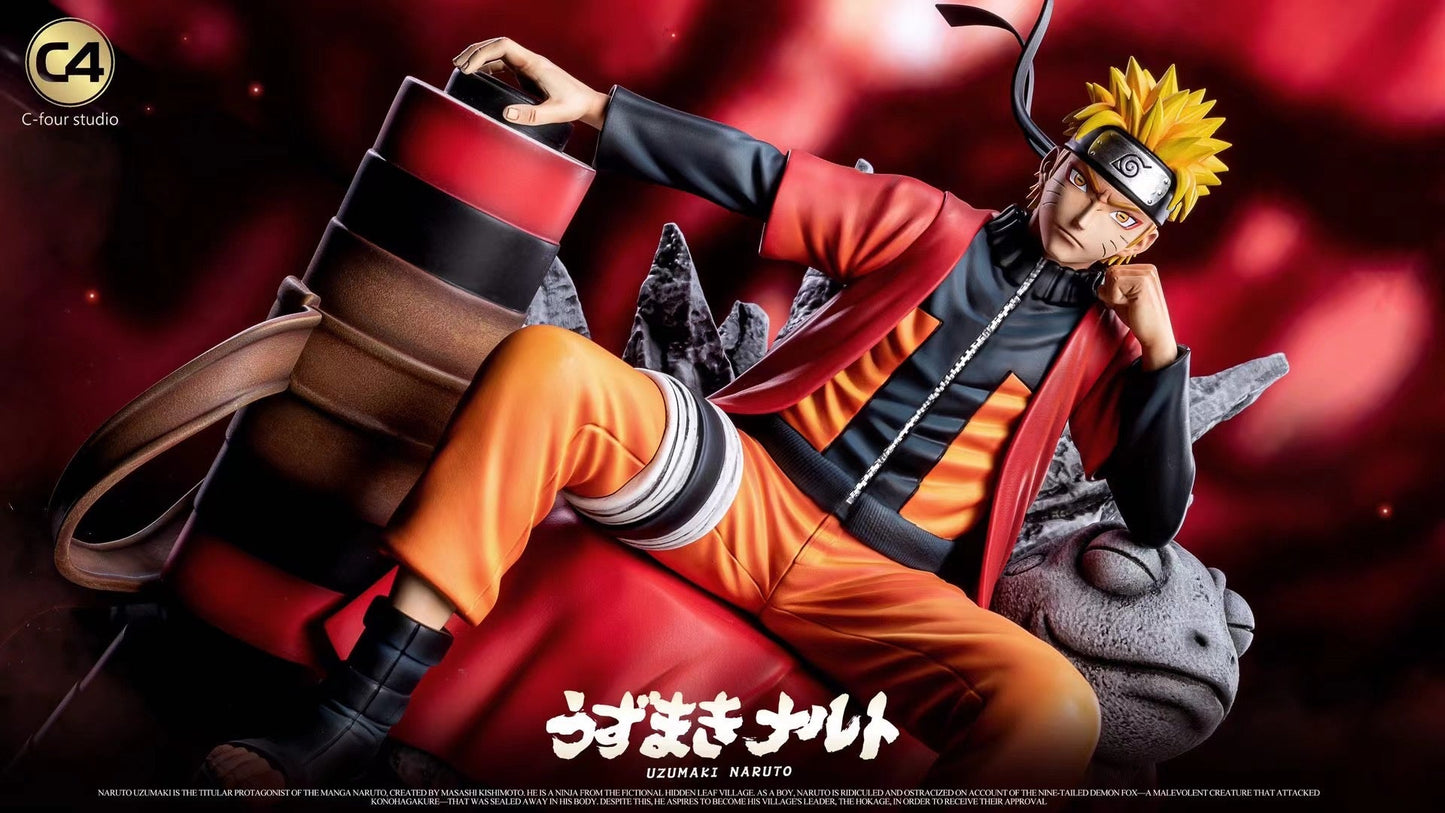 C4 Studio - Sitting Pose Naruto | 坐姿鸣人
