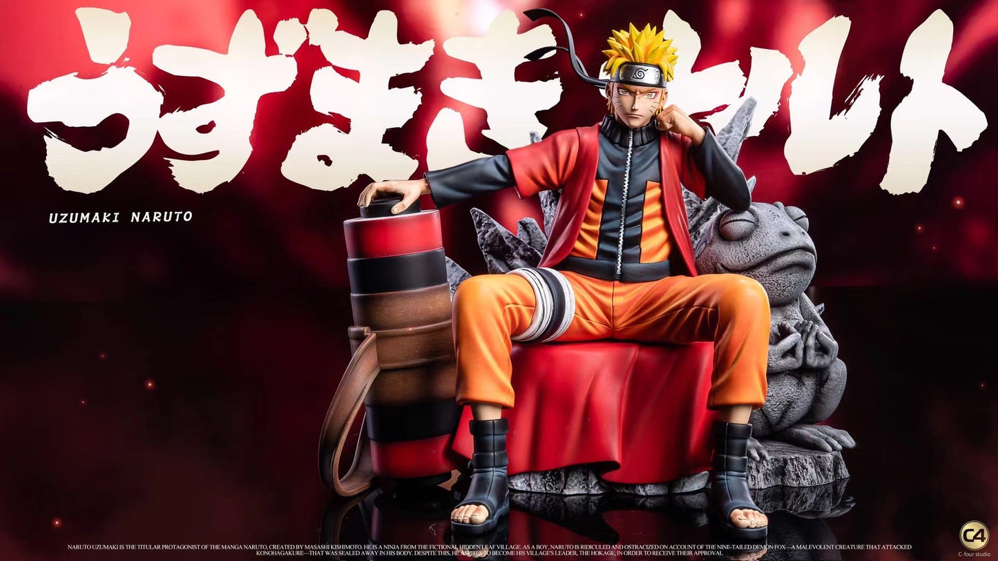C4 Studio - Sitting Pose Naruto | 坐姿鸣人