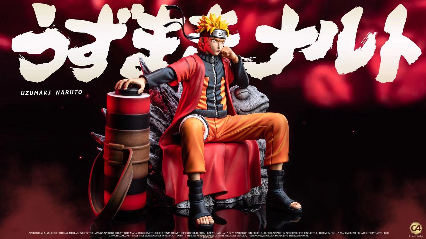 C4 Studio - Sitting Pose Naruto | 坐姿鸣人