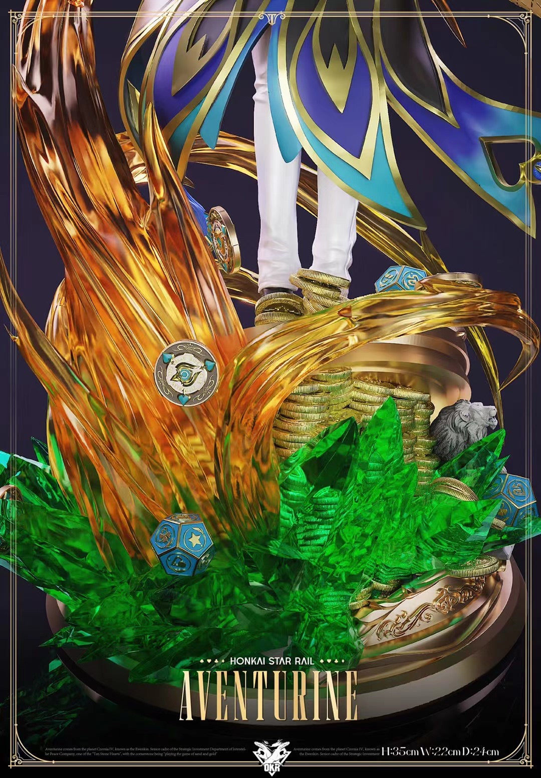 OKR Studio - Honkai: Star Rail Aventurine | 崩坏星穹铁道 砂金
