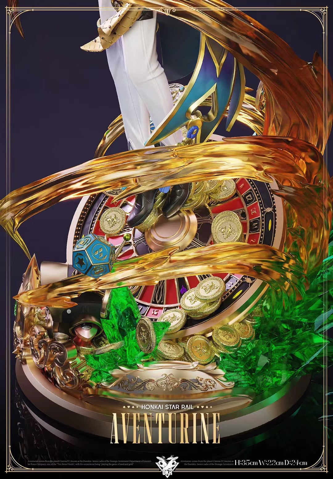 OKR Studio - Honkai: Star Rail Aventurine | 崩坏星穹铁道 砂金