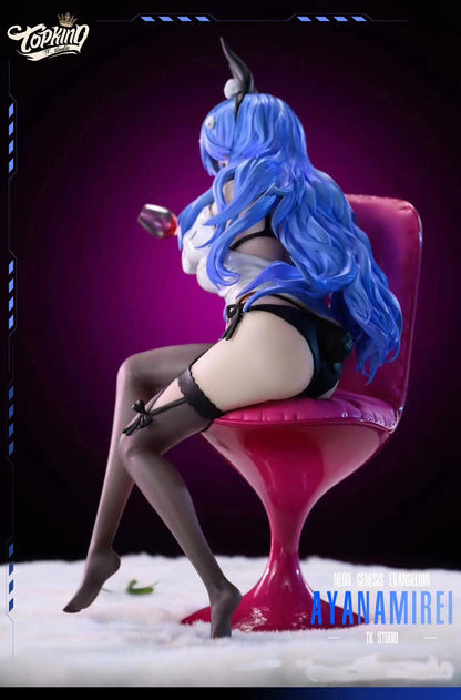 Top King Studio - Long Hair Rei Ayanami | 长发 绫波丽