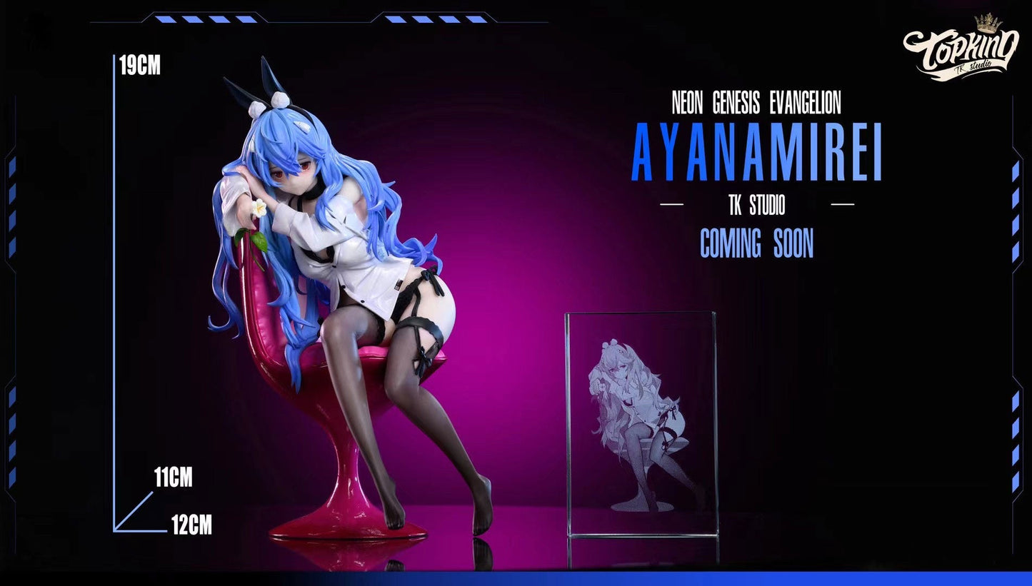 Top King Studio - Long Hair Rei Ayanami | 长发 绫波丽