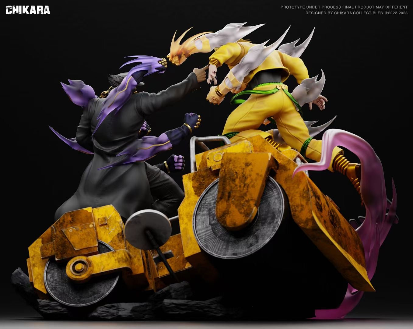 Chikara Studio - Kujo Jotaro vs Dio Brando | 空条承太郎 vs 迪奥·布兰度