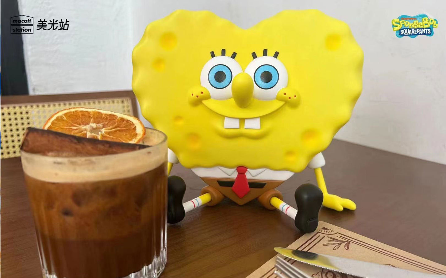 Macott Station - Licensed SpongeBob Heart-shaped Lamp | 版权 海绵宝宝 爱心灯