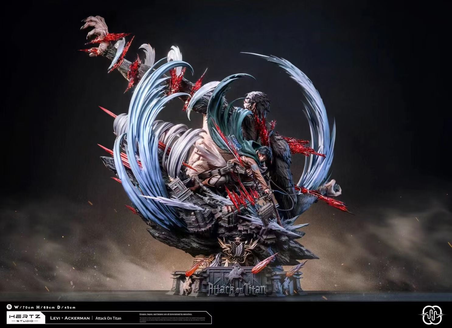 Hertz Studio - リヴァイ・アッカーマン vs ジーク・イェーガー 獣の