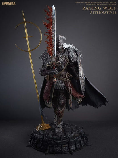 Chikara Studio - Elden Ring White Wolf Berserker | 艾尔登法环 白狼战鬼