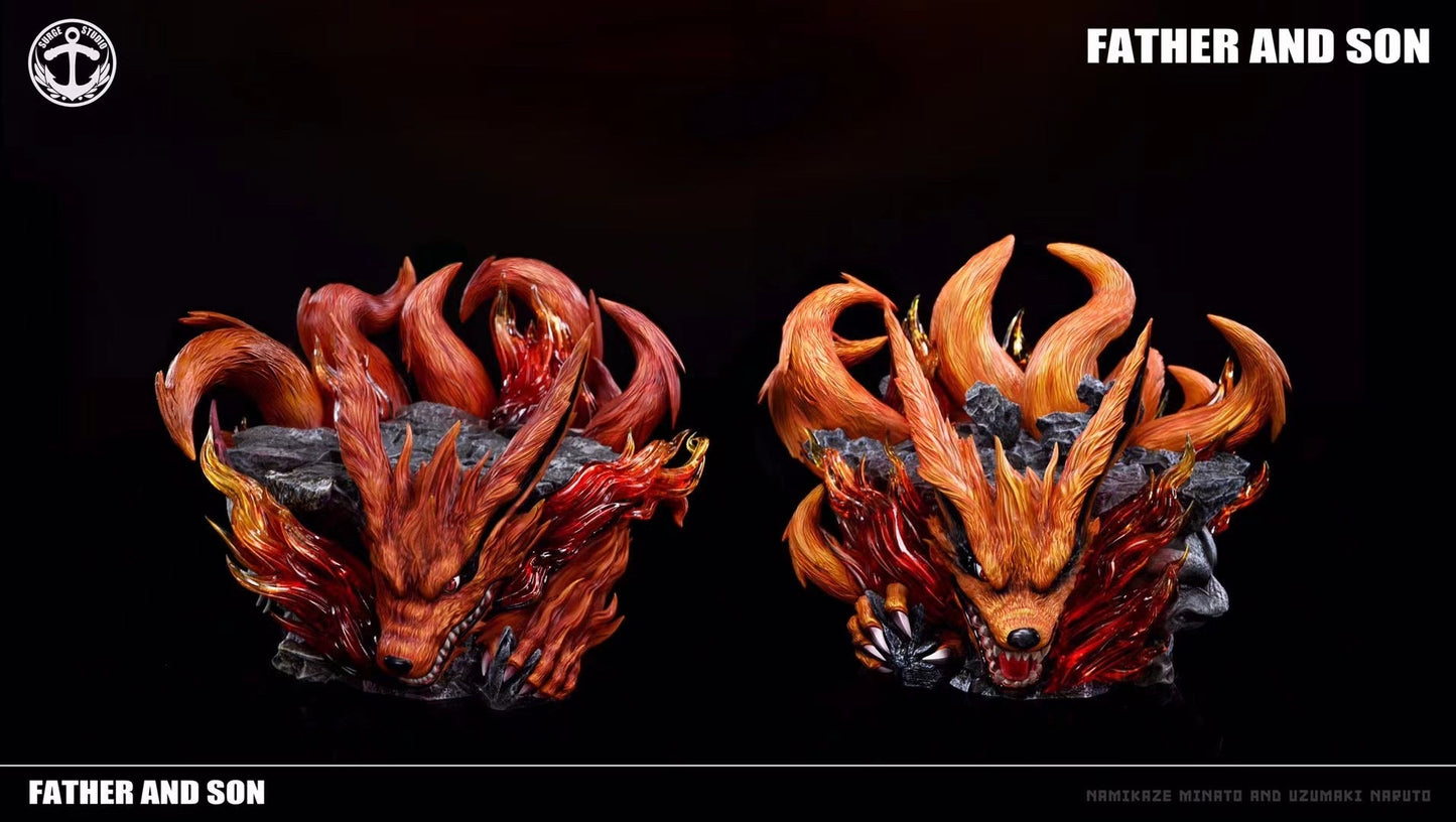 Surge Studio - Door Gods Series Minato Namikaze & Naruto Uzumaki | 门神系列 波风水门 & 漩涡鸣人