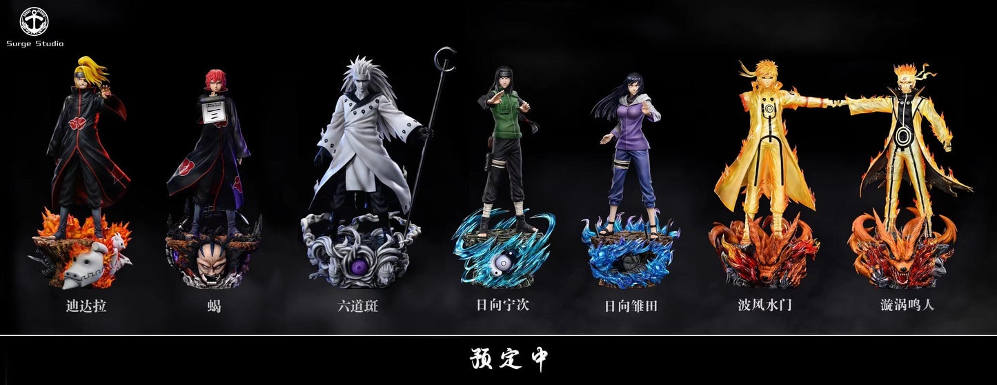 Surge Studio - Door Gods Series Minato Namikaze & Naruto Uzumaki | 门神系列 波风水门 & 漩涡鸣人