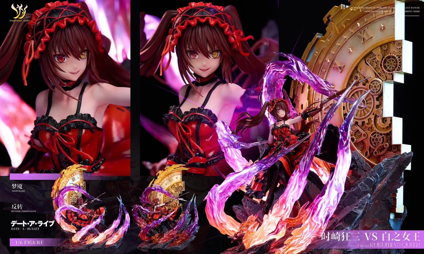 Imagination studio - Tokisaki Kurumi vs White Queen | 时崎狂三 vs 白之女王