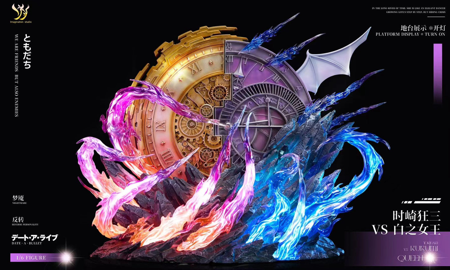 Imagination studio - Tokisaki Kurumi vs White Queen | 时崎狂三 vs 白之女王