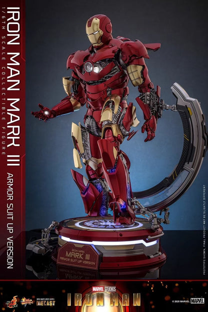 Hot Toys - Licensed Iron Man Mark 3 (Armor Suit Up Version) | 版权 钢铁侠Mark3 (着甲版)