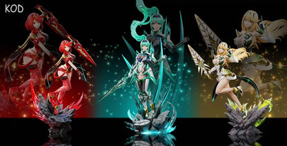 KOD Studio - Xenoblade Chronicles Pyra, Mythra & Pneuma Mech | 异度之刃 焰, 光 & 机甲灵魂