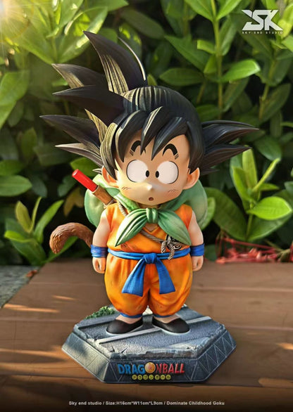 Sky End Studio - Kid Goku's First Arrival in West City | 初到西都城市小悟空