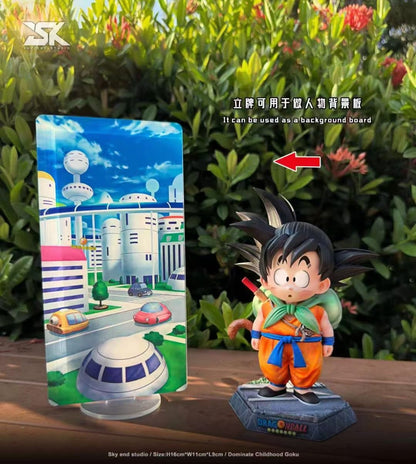 Sky End Studio - Kid Goku's First Arrival in West City | 初到西都城市小悟空