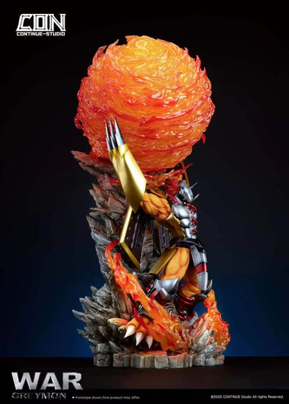 Continue Studio - War Greymon | 战斗暴龙兽