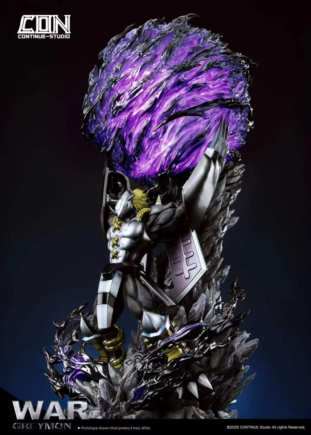 Continue Studio - War Greymon | 战斗暴龙兽