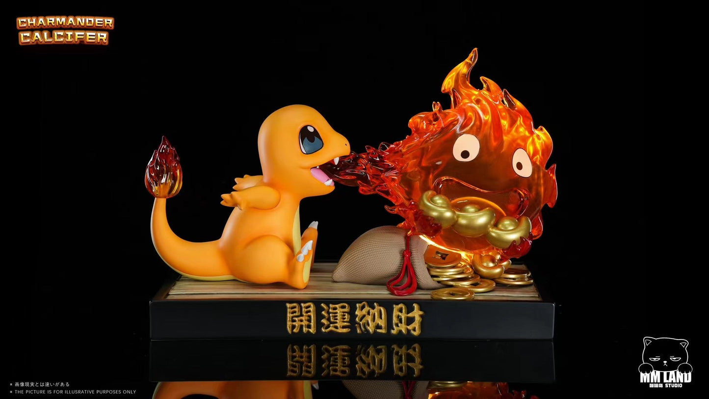 MMLand Studio - Charmander & Calcifer | 小火龙 & 卡西法