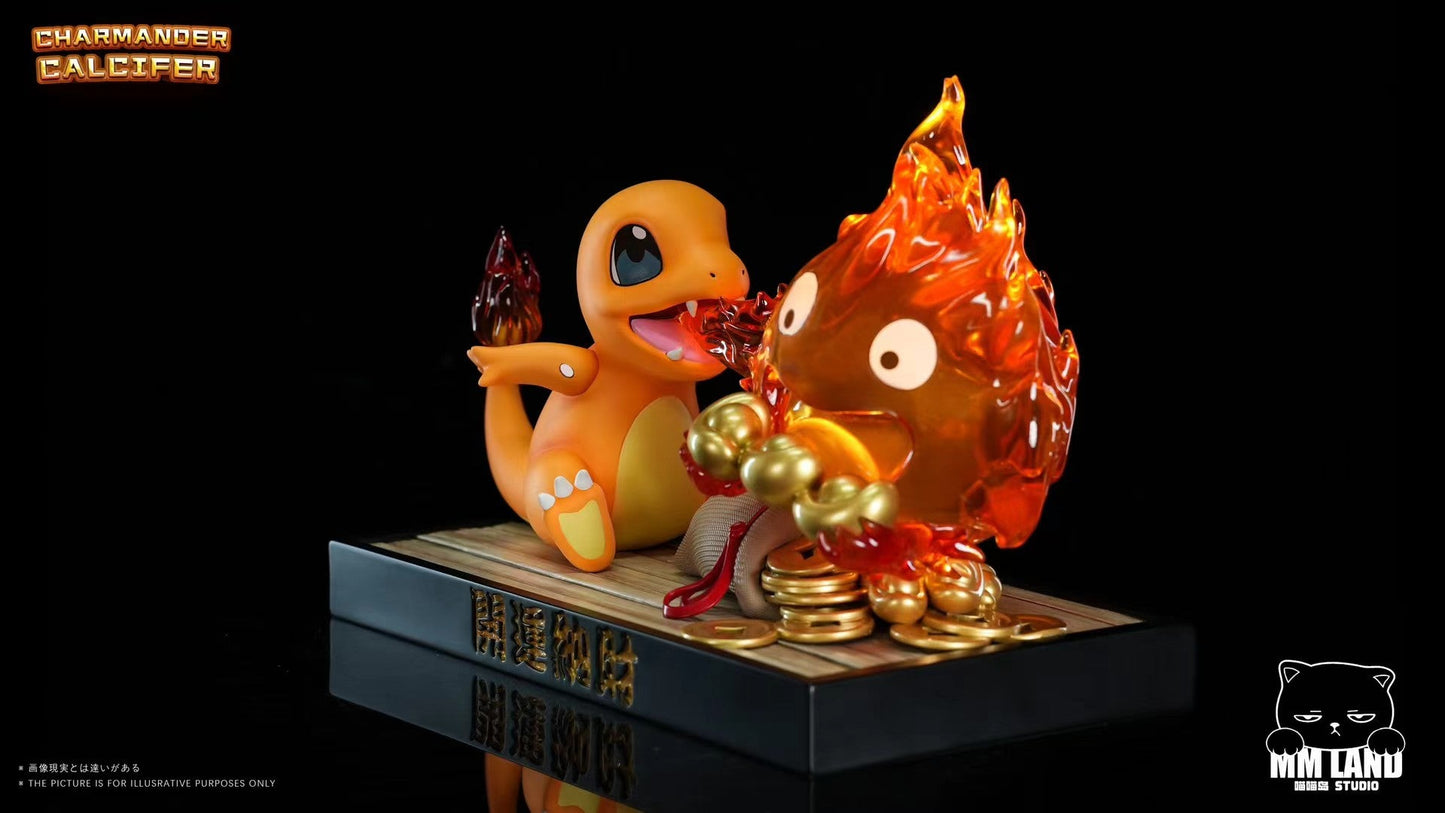 MMLand Studio - Charmander & Calcifer | 小火龙 & 卡西法