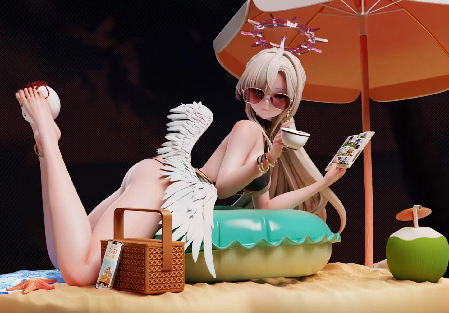 Mi Yin Studio - Blue Archive Swimsuit Kirifuji Nagisa | 蔚蓝档案 泳装 桐藤渚