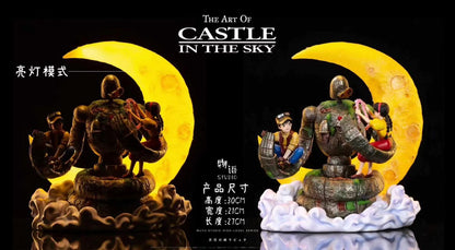 WuYu Studio - Castle in the Sky Embrace of Love (Desktop Series 06) | 天空之城 爱的拥抱 (桌面系列06)