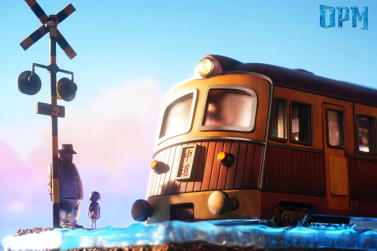 OPM Studio - Spirited Away Sea Railway (Desktop Series 011) | 千与千寻 海原電鉄 (桌面场景系列011)