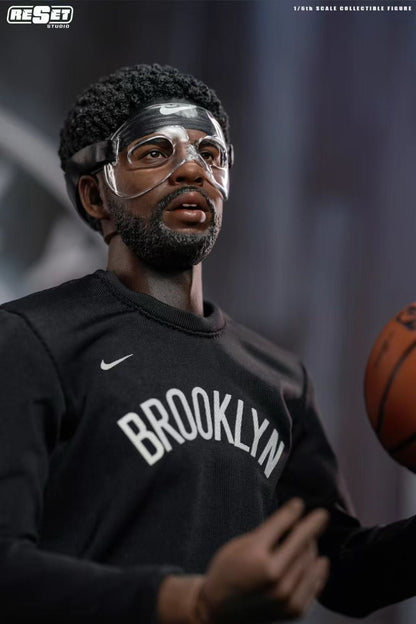 Reset Studio - Brooklyn Nets Masked Kyrie Irving Action Figure | 篮网队面具欧文 可动兵人