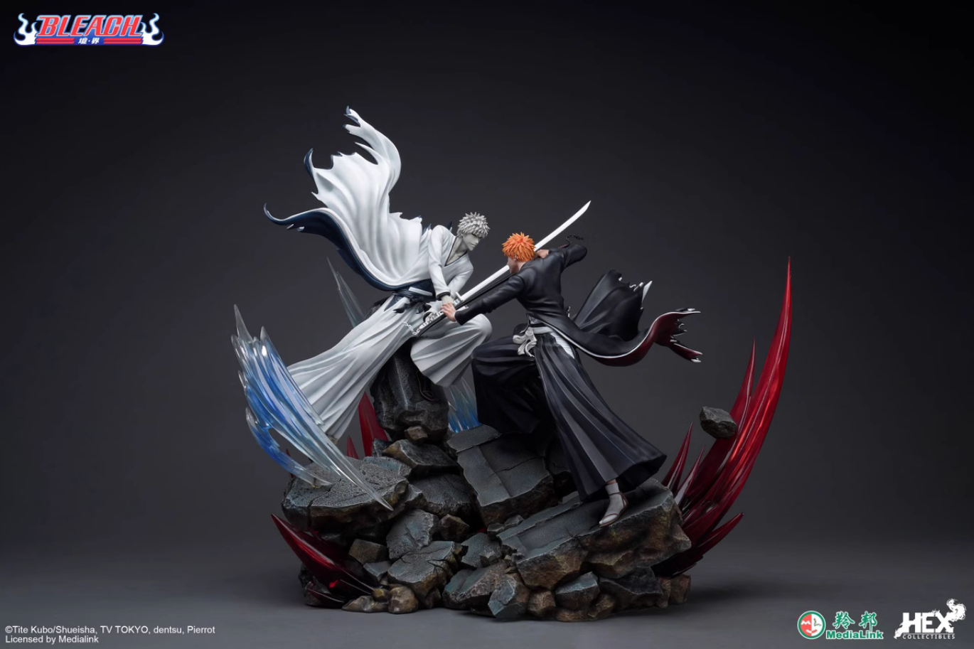 Hex Collectibles - Licensed Ichigo Kurosaki VS Hollow Ichigo | 版权 黑崎一护 VS 虚白