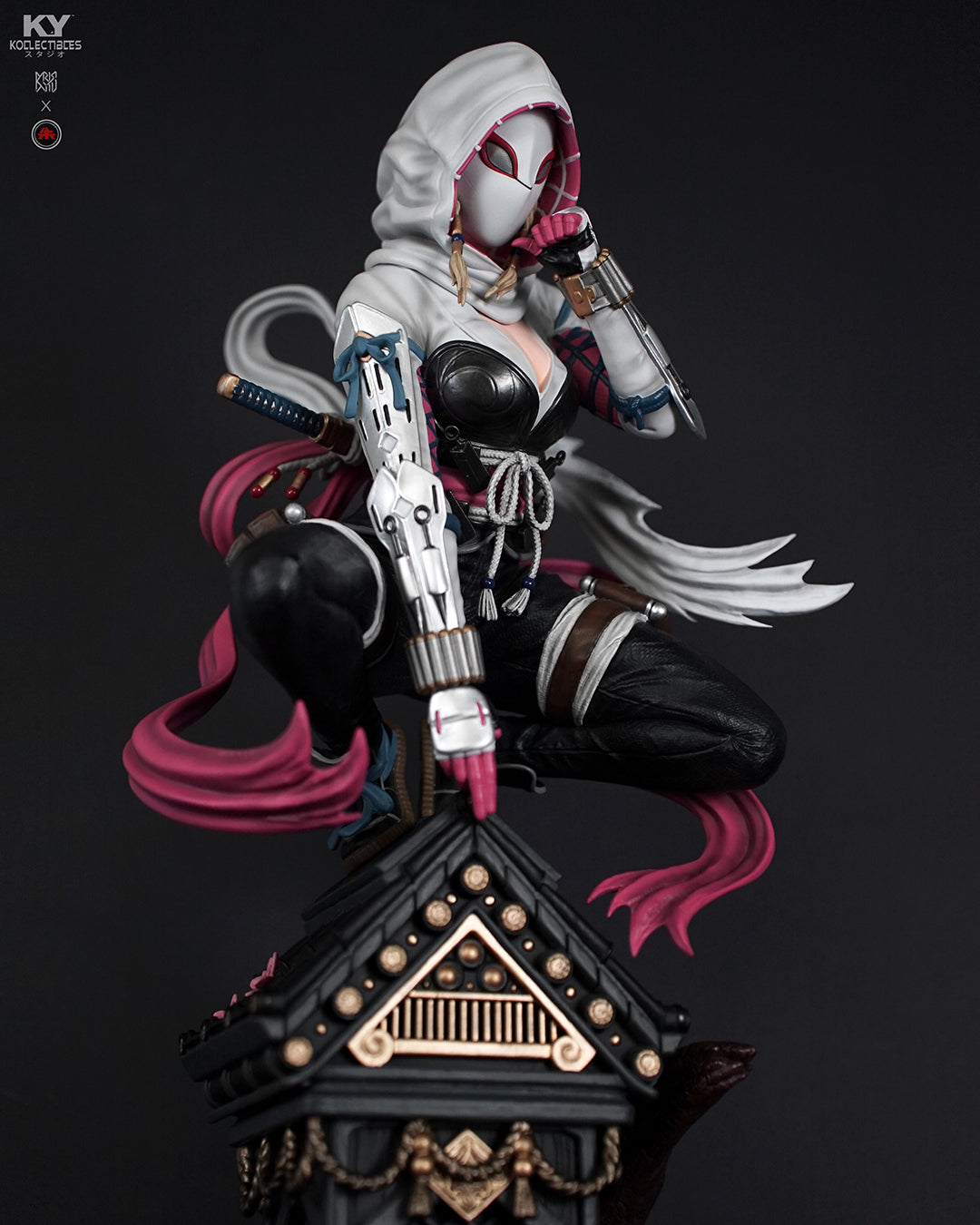 KY Kollectibles - Custom Order Sengoku Ghost Spider Gwen Stacy | 私定 战国 格温蜘蛛侠