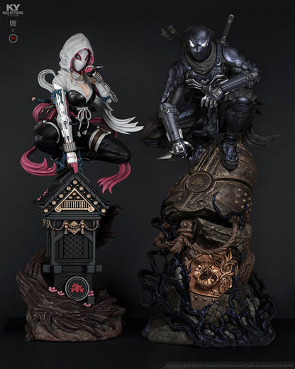 KY Kollectibles - Custom Order Sengoku Ghost Spider Gwen Stacy | 私定 战国 格温蜘蛛侠