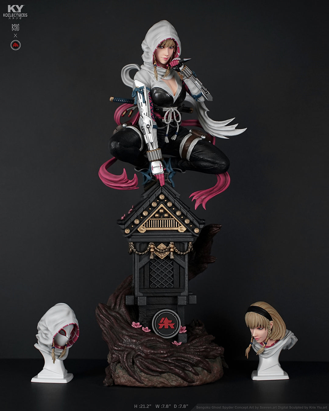 KY Kollectibles - Custom Order Sengoku Ghost Spider Gwen Stacy | 私定 战国 格温蜘蛛侠