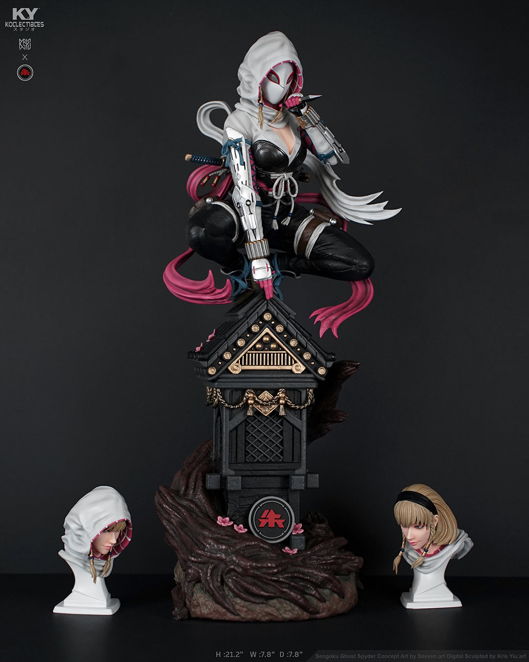 KY Kollectibles - Custom Order Sengoku Ghost Spider Gwen Stacy | 私定 战国 格温蜘蛛侠