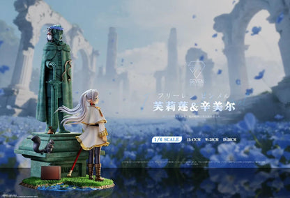 Seven Studio - Frieren and Hero Himmel Stone Statue | 芙莉莲与勇者石雕