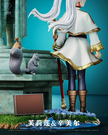 Seven Studio - Frieren and Hero Himmel Stone Statue | 芙莉莲与勇者石雕