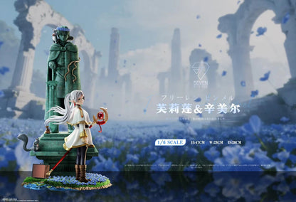 Seven Studio - Frieren and Hero Himmel Stone Statue | 芙莉莲与勇者石雕