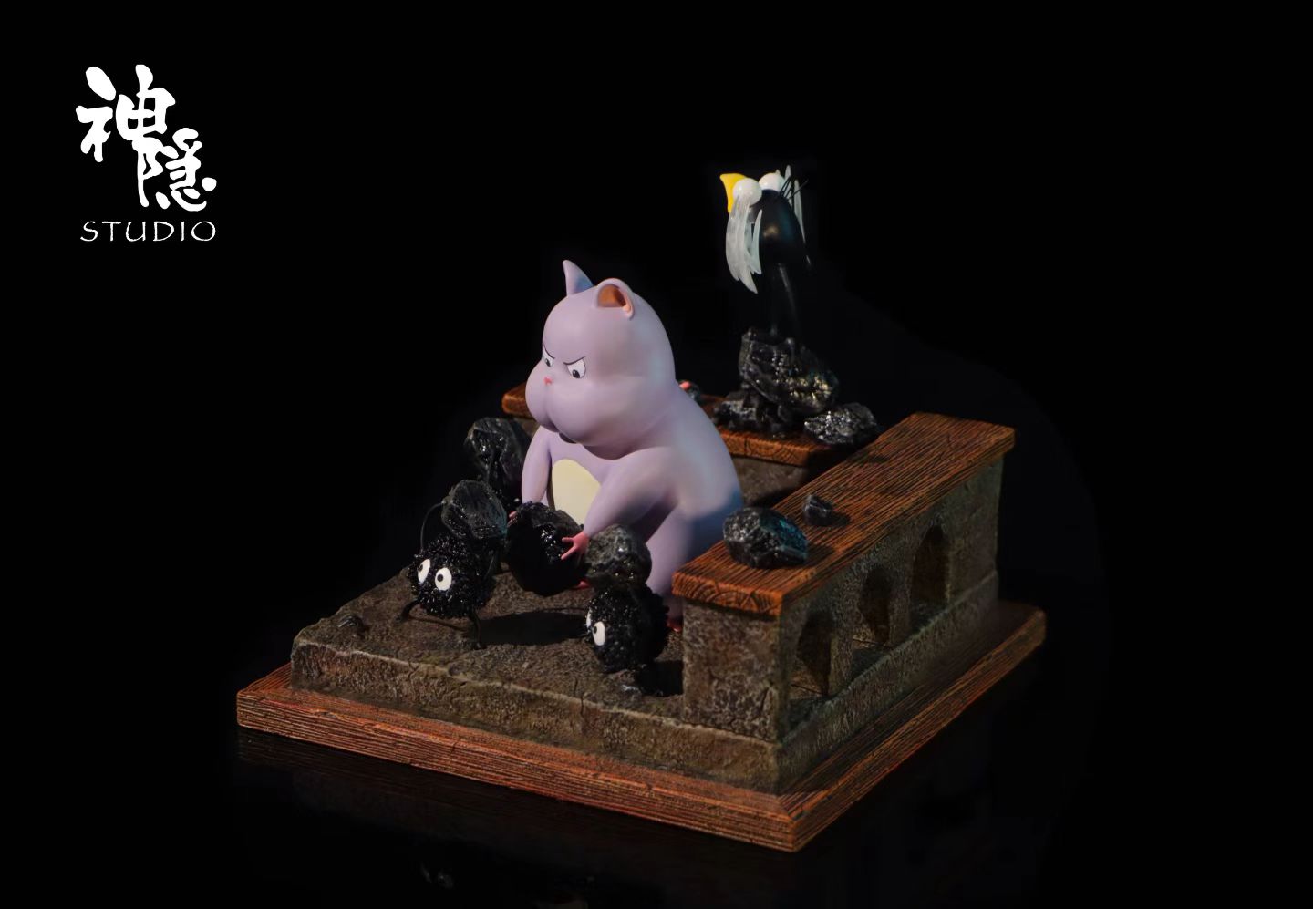 Shen Yin Studio - Spirited Away Boh Working with Soot Sprites | 千与千寻 坊宝宝干活啦