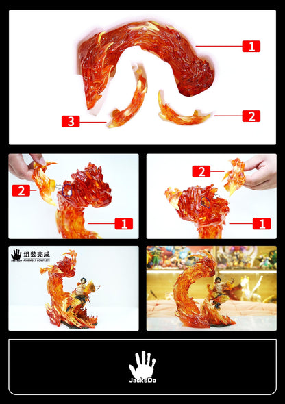 Jacksdo Studio - Snakeman Fist, Katakuri Fist & Ace Fire Fist (POPMAX Parts) | 蛇人拳头,卡二拳头 & 艾斯火拳 (POPMAX Parts)