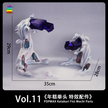 Jacksdo Studio - Snakeman Fist, Katakuri Fist & Ace Fire Fist (POPMAX Parts) | 蛇人拳头,卡二拳头 & 艾斯火拳 (POPMAX Parts)